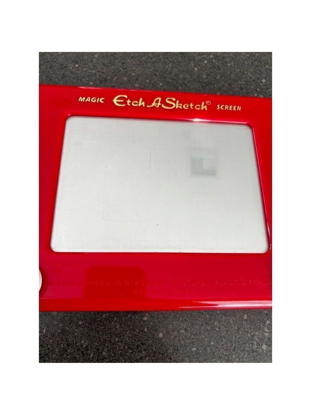 Spin Master Compary Vintage Etch A Sketch Magic Screen Toy